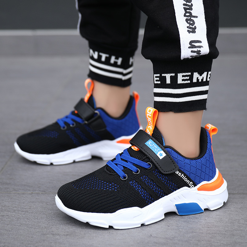 Leather Soft Bottom Boy's Sports Shoes - Image 7