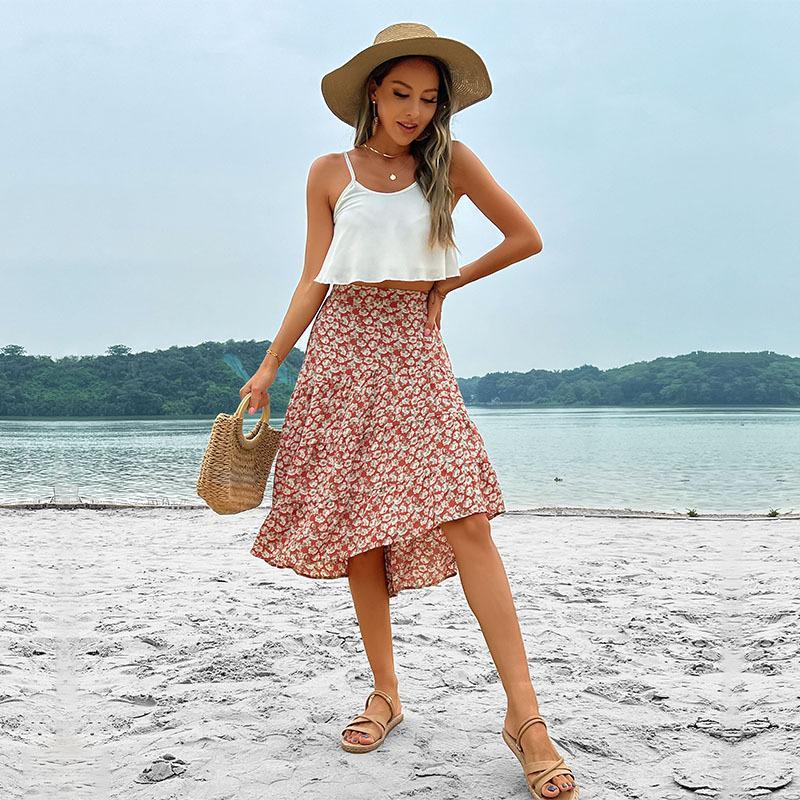 Floral Holiday Skirt