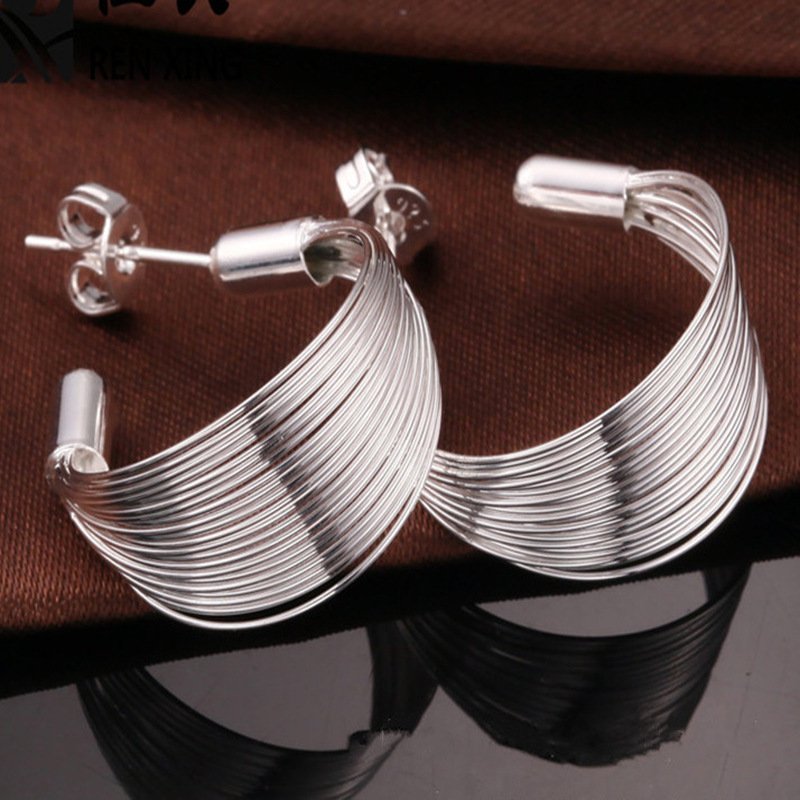 Personalized Multi-line Earrings