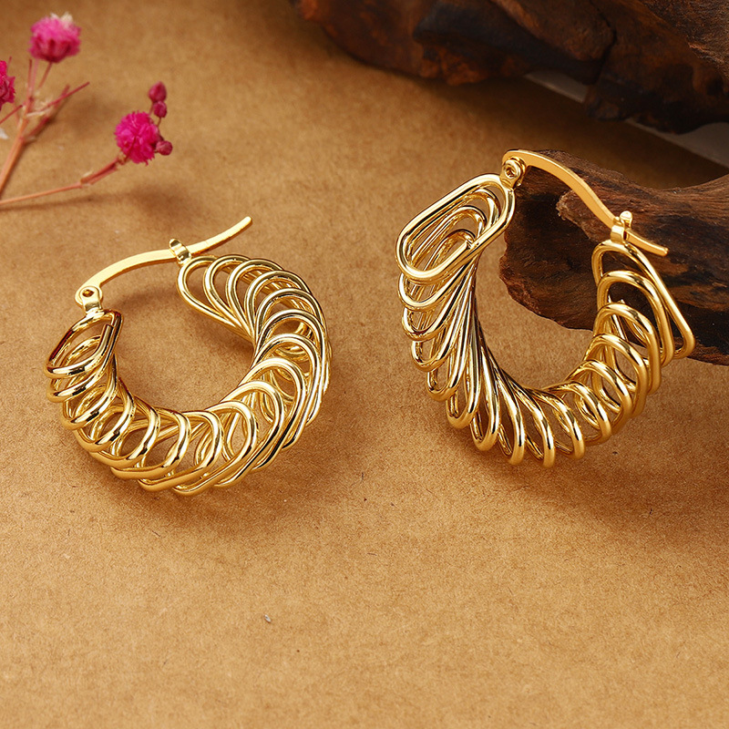 Temperament Clip Earrings - Image 2