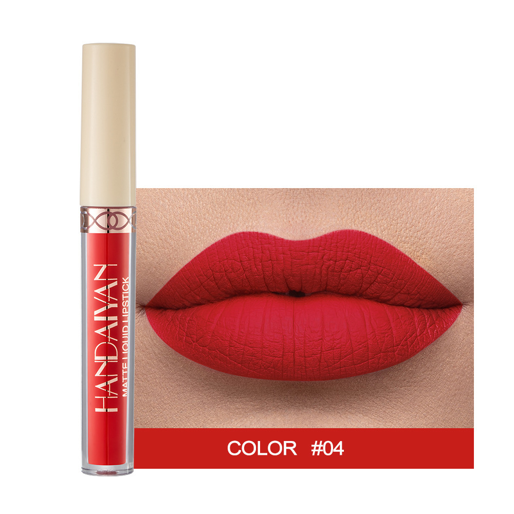 Matte Finish Velvet 12 Colors Lip Gloss - Image 10