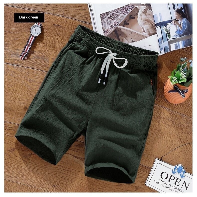 Loose Casual Youth Straight Five-point Beach Shorts - Image 6