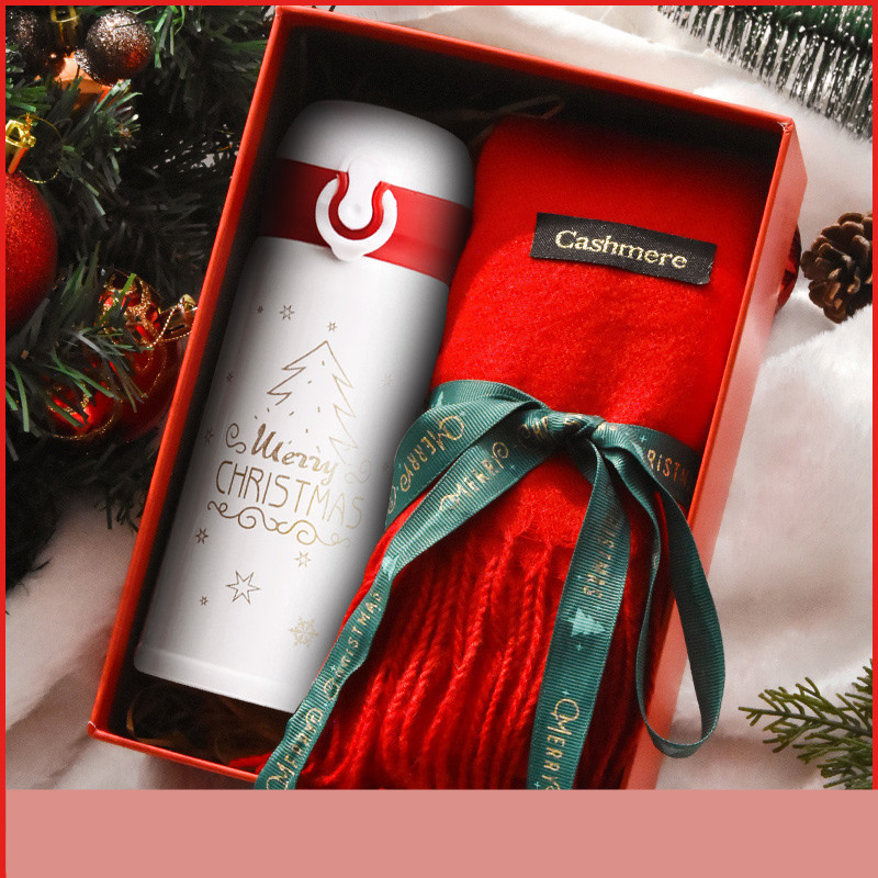 Christmas Thermos Cup Gift Box Set