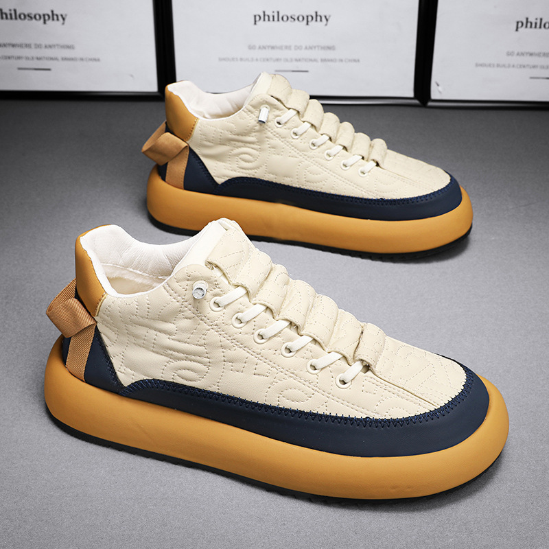 Versatile Leather Sports Shoes - Image 7