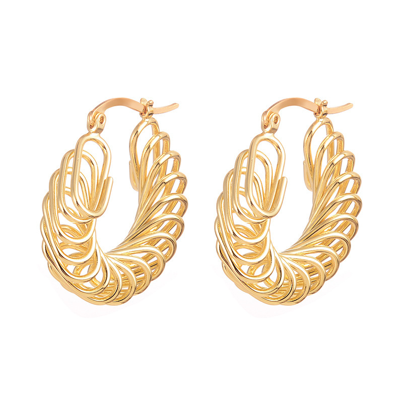 Temperament Clip Earrings - Image 5