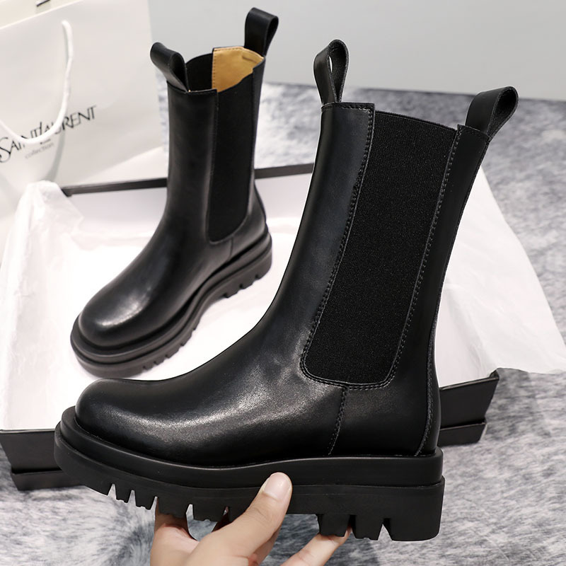 Trendy Elastic Women's  Martin Boots