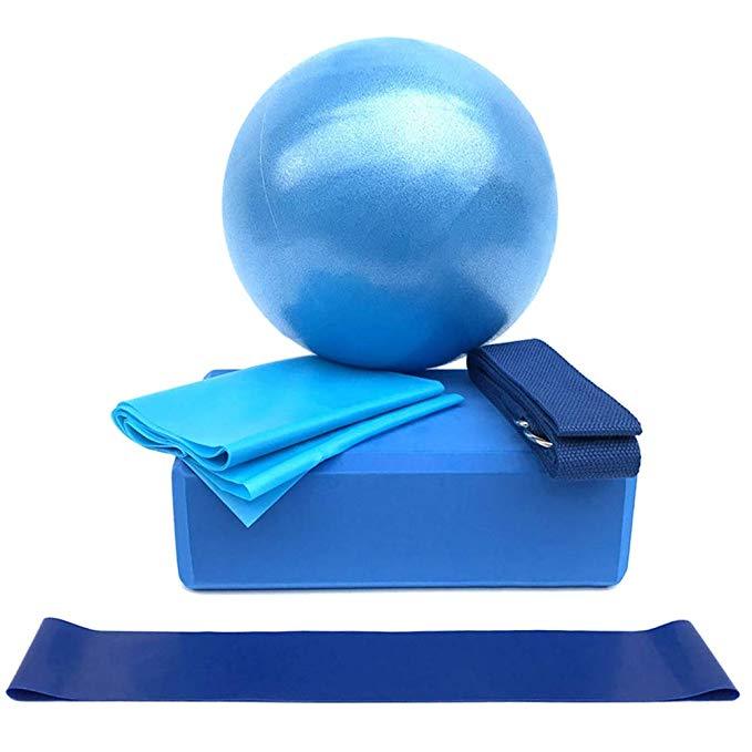 Five-Piece Yoga Fitness Set