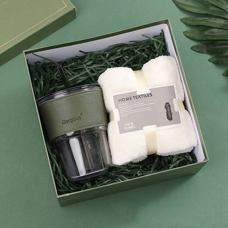Business Partner Tumbler & Mini Fan Gift Set