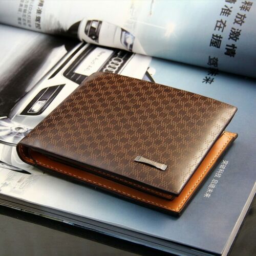 Creative Plaid Card Case Wallet