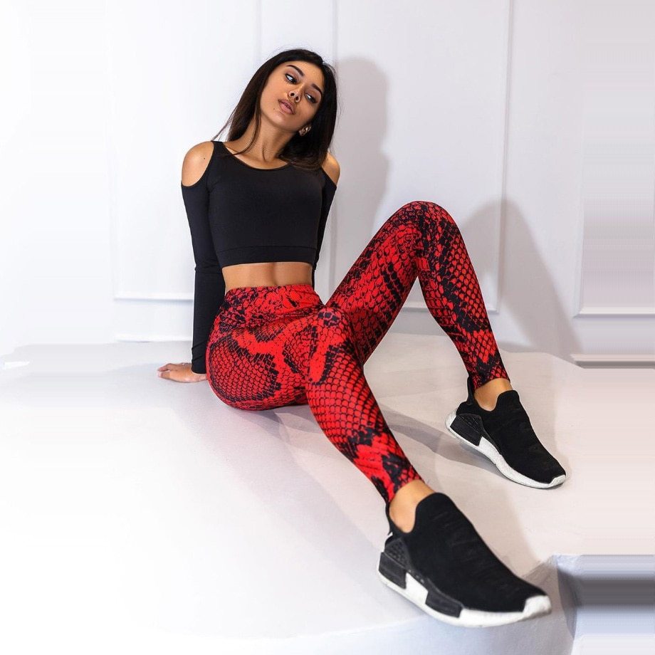 Snake Printed Leggings