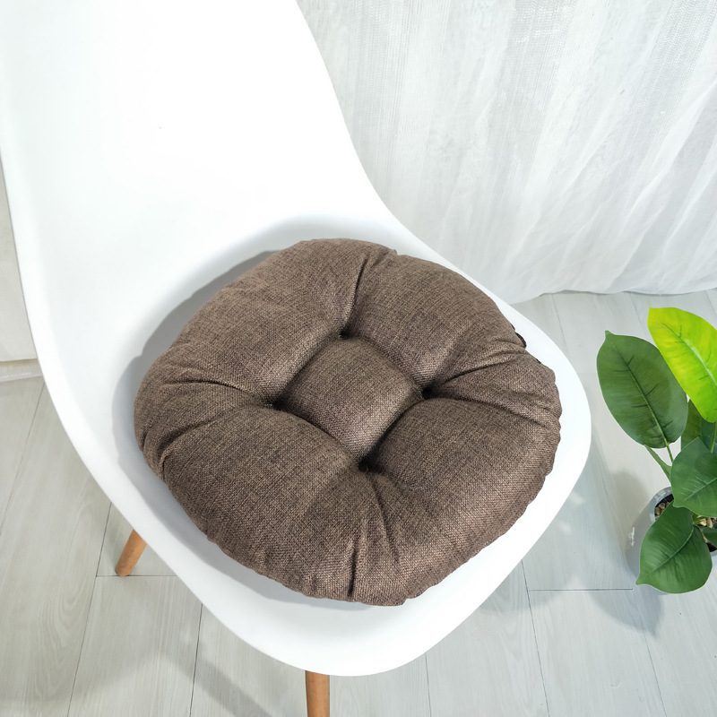 Steamed Bun Cotton And Linen Cushion - Image 6