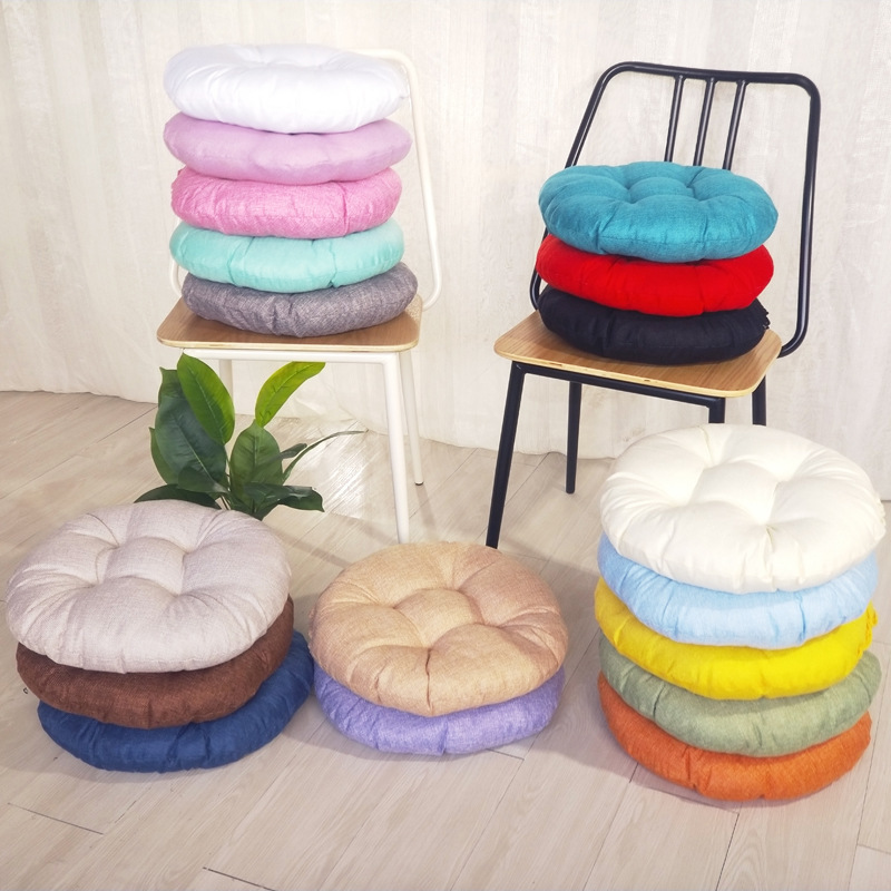 Steamed Bun Cotton And Linen Cushion - Image 10