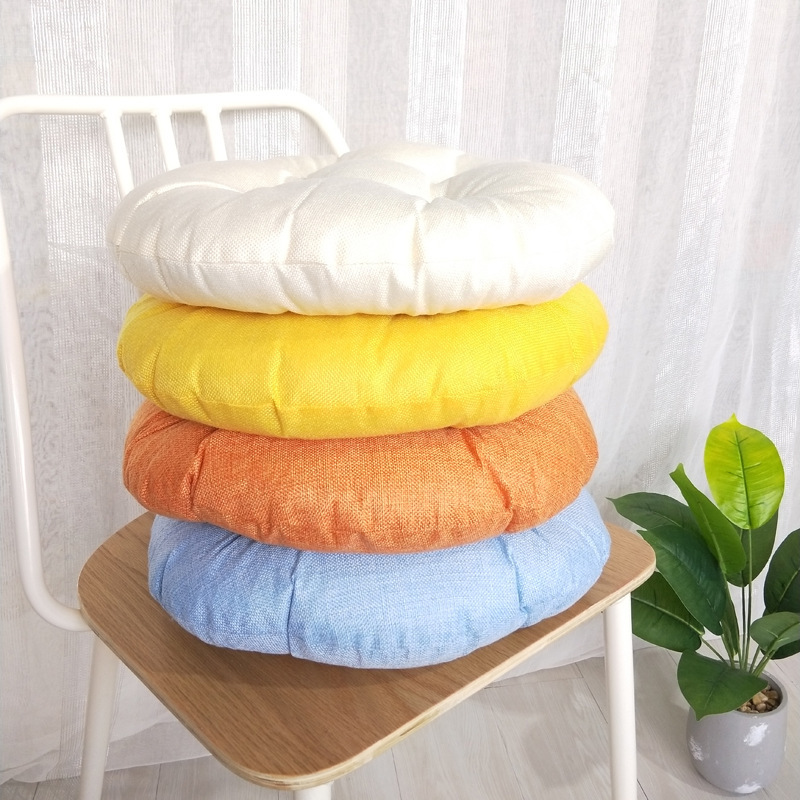 Steamed Bun Cotton And Linen Cushion - Image 9