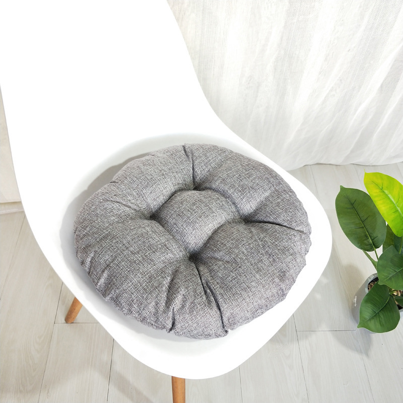 Steamed Bun Cotton And Linen Cushion - Image 7