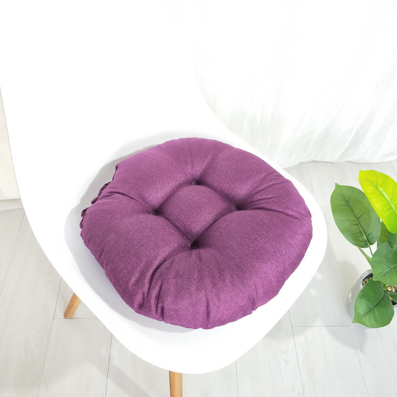 Steamed Bun Cotton And Linen Cushion - Image 8