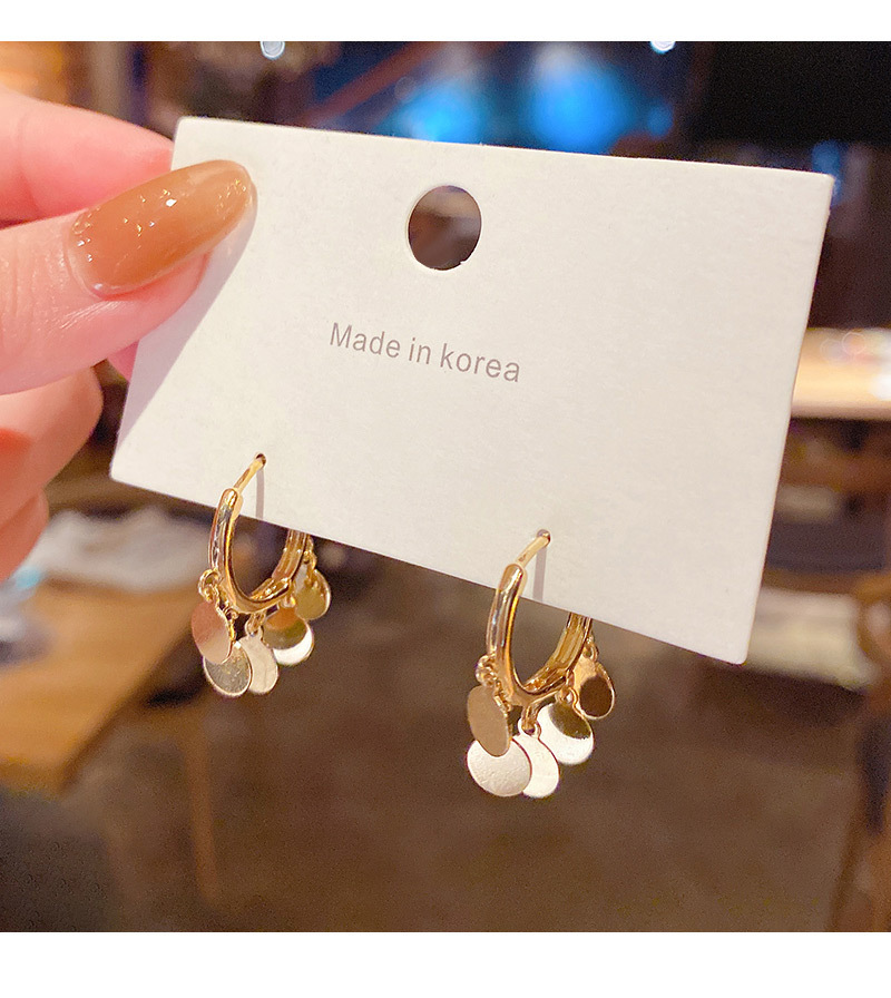 Mini Wafer Earrings - Image 4