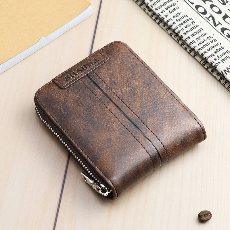 Men's Fashion Classic Short Wallet