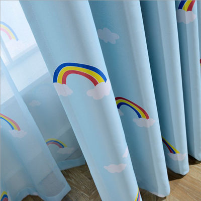 Rainbow Bedroom Blackout Curtain Cloth - Image 2