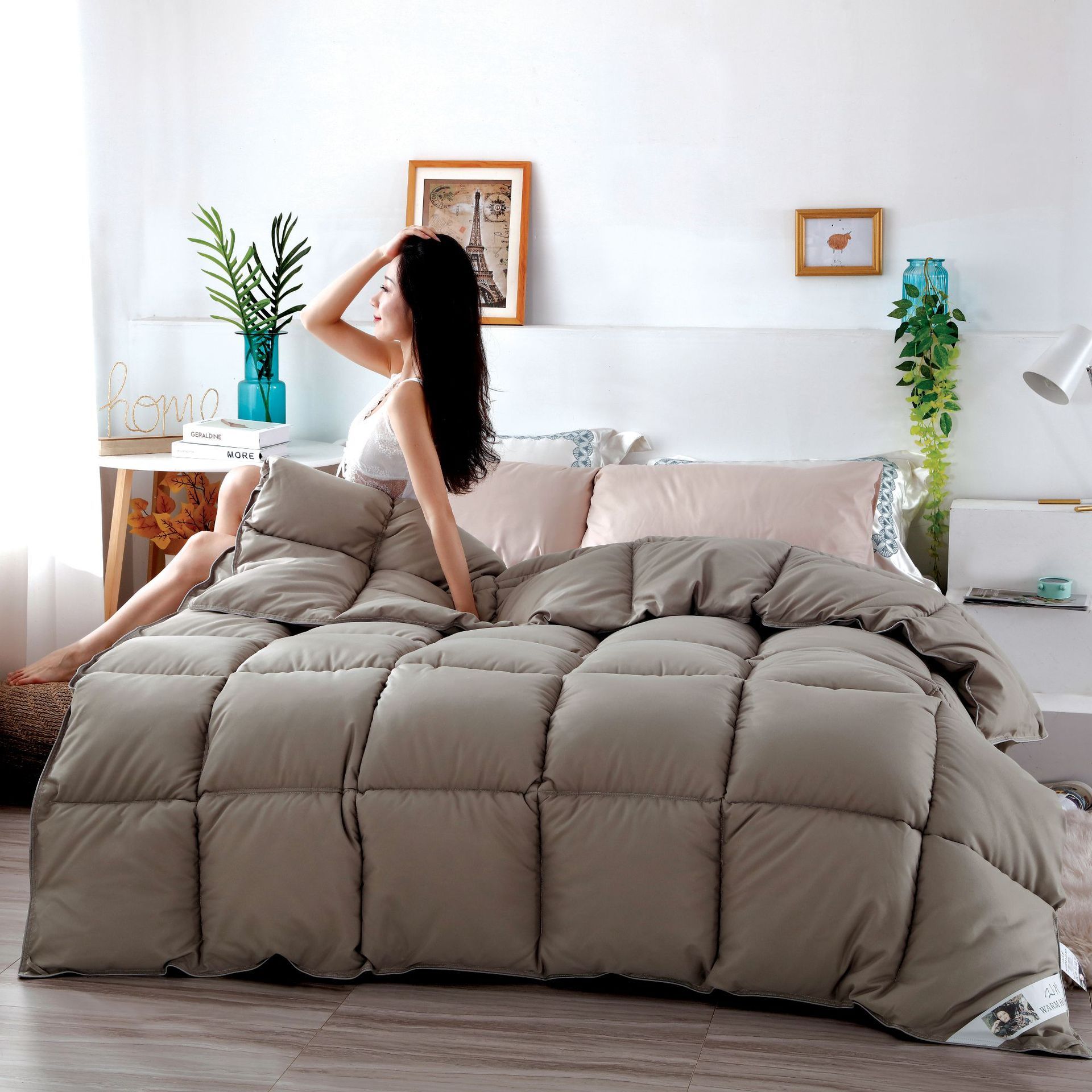 Handmade Winter Bedding Duvet Quilt - Image 5