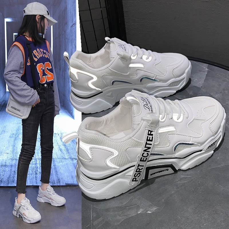 Lightweight and Chunky Platform Sneakers