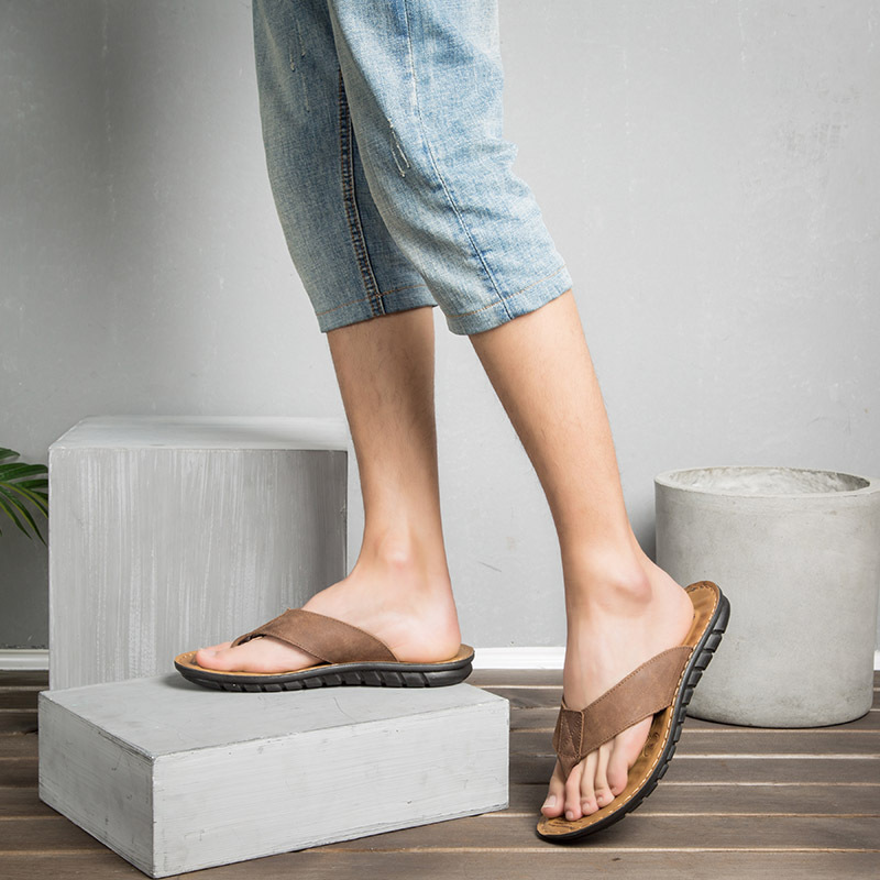 Non-slip Leather Sandals