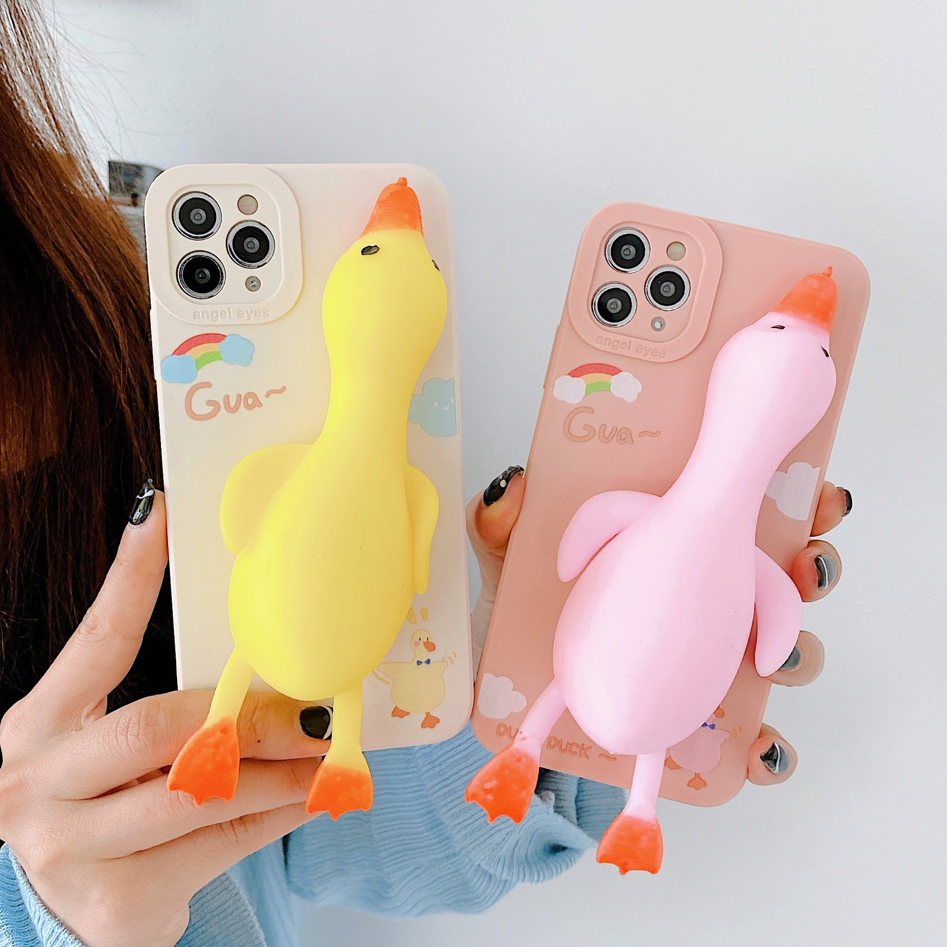 Mobile Phone Case With Straight Side