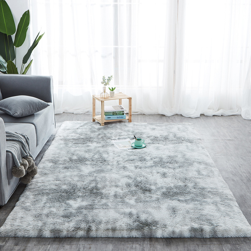 Tie-Dyed Wool Plain Pile Carpets