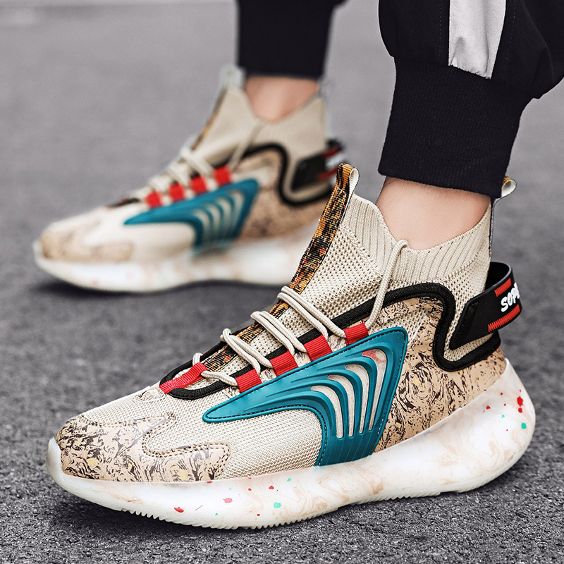 Casual High-top Plus Velvet Shoes