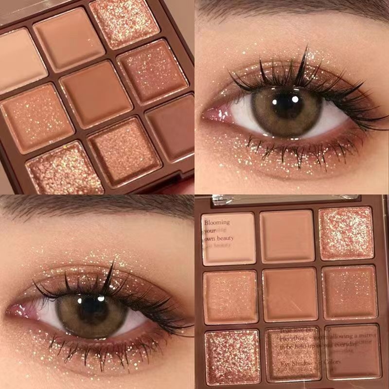 Grid Earth Color Pure Nude Makeup Eye Shadow