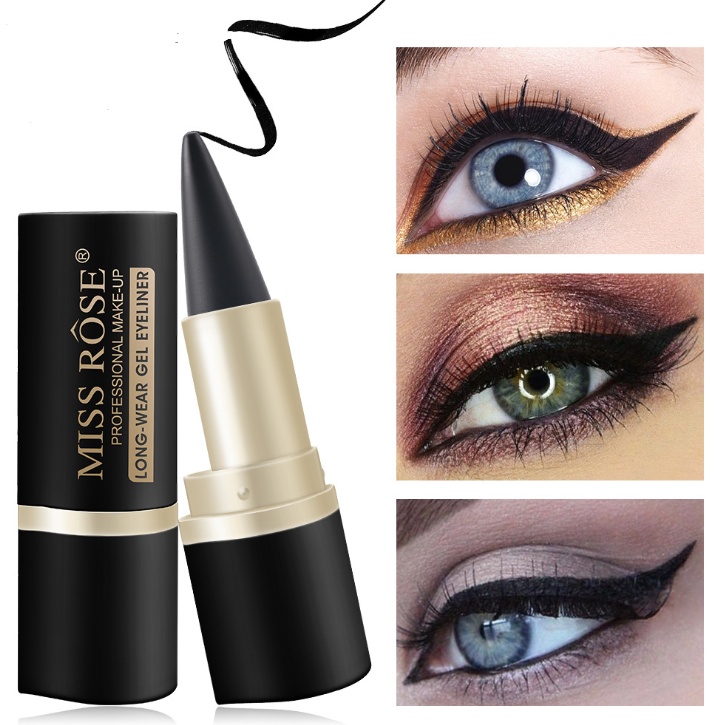 Waterproof Black Liquid Eyeliner Pencil Tool