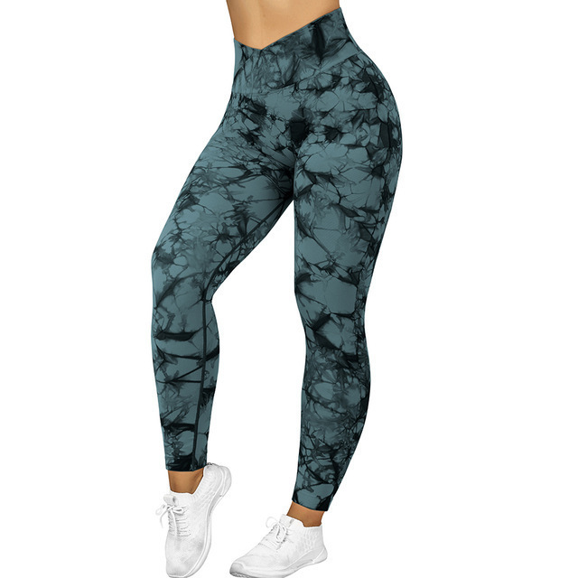 Seamless Tie Dye Leggings - Image 4