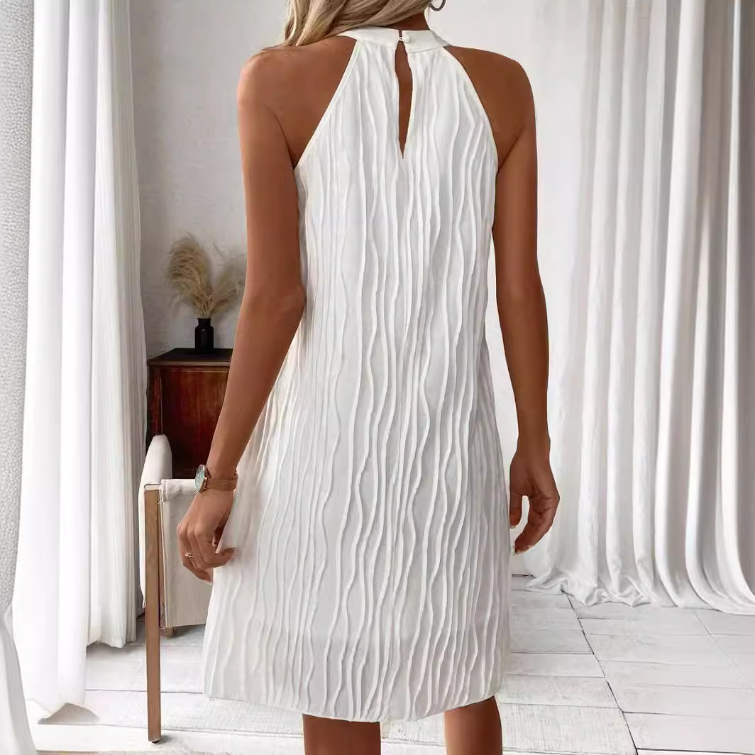 Halter Backless Dress - Image 7