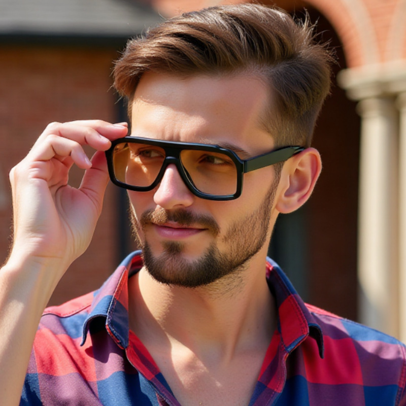 Fashion Square Men Sunglasses