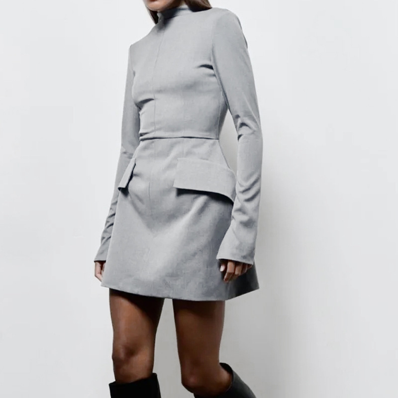 Fashion Slim-Fit Long-sleeved Dress - Image 6