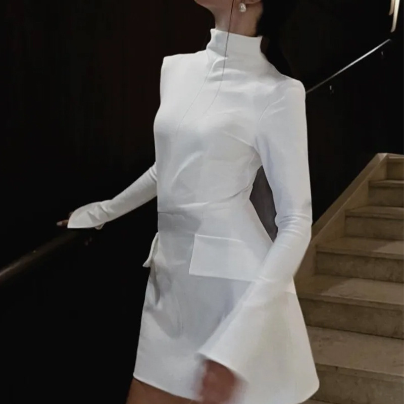 Fashion Slim-Fit Long-sleeved Dress - Image 5