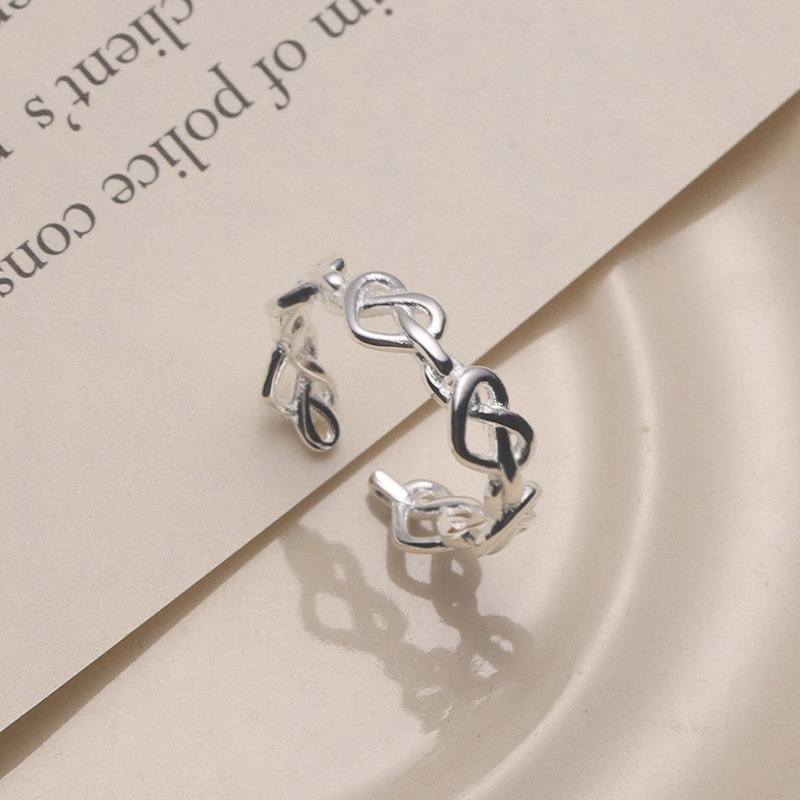 Sterling Silver Fashion Love Ring