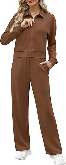 Sweatshirt Wide Leg Track Pants - Image 4