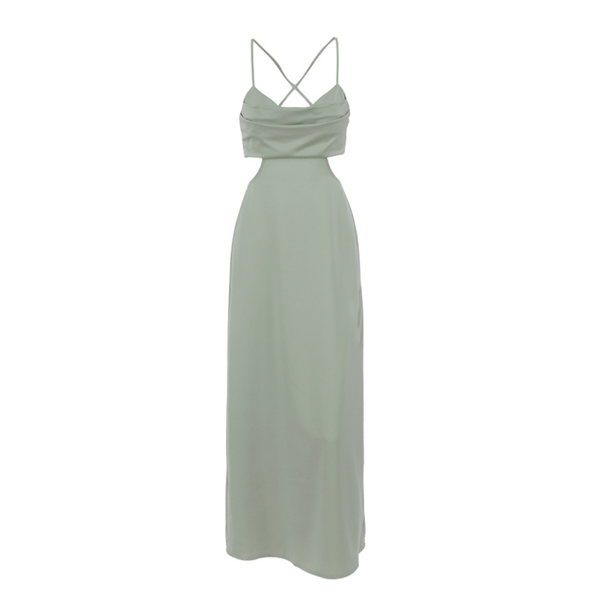 Elegant Satin Dress - Image 2