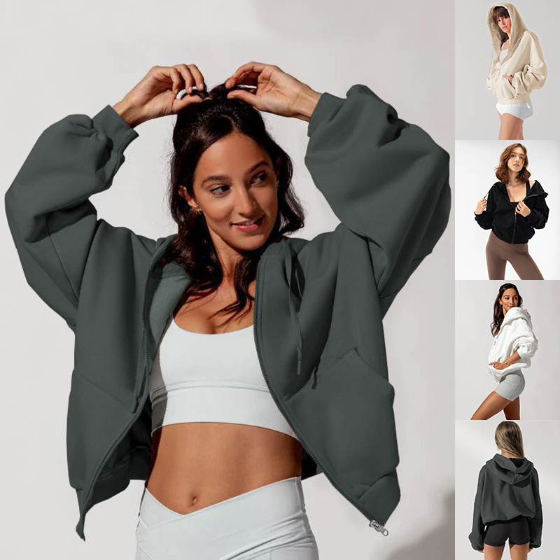 Zipper Hoodies Sports Jacket