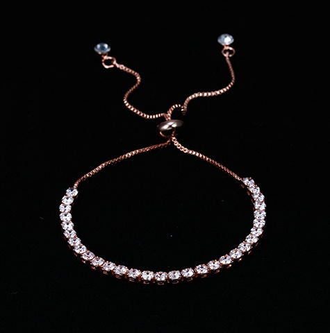 Crystal Rhinestone Bangle Bracelets - Image 4