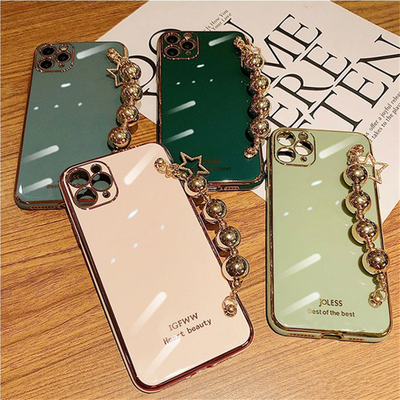 Electroplated Bead Wrist Strap Bracelet Case - Image 2