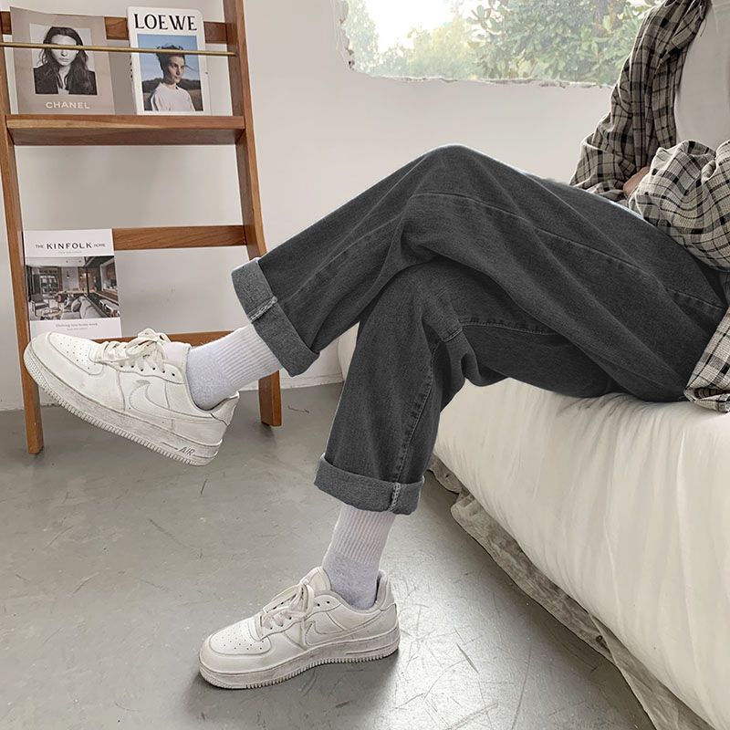 Summer Cropped Men's Style Retro Jeans - Image 5