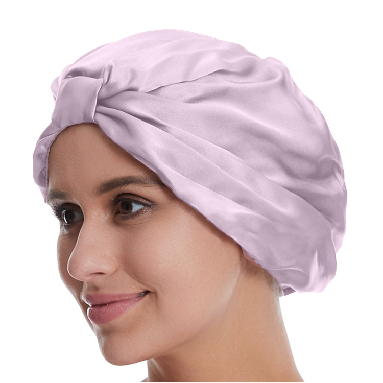 Print Silk Conditioning Night Cap - Image 3
