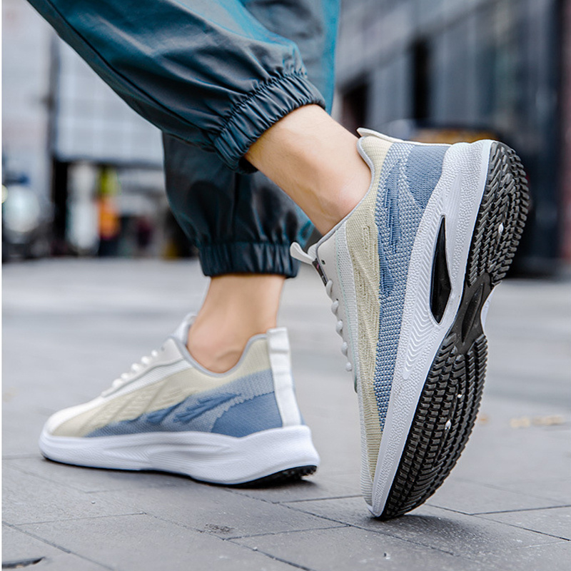Color-blocked Mesh Sneakers - Image 3