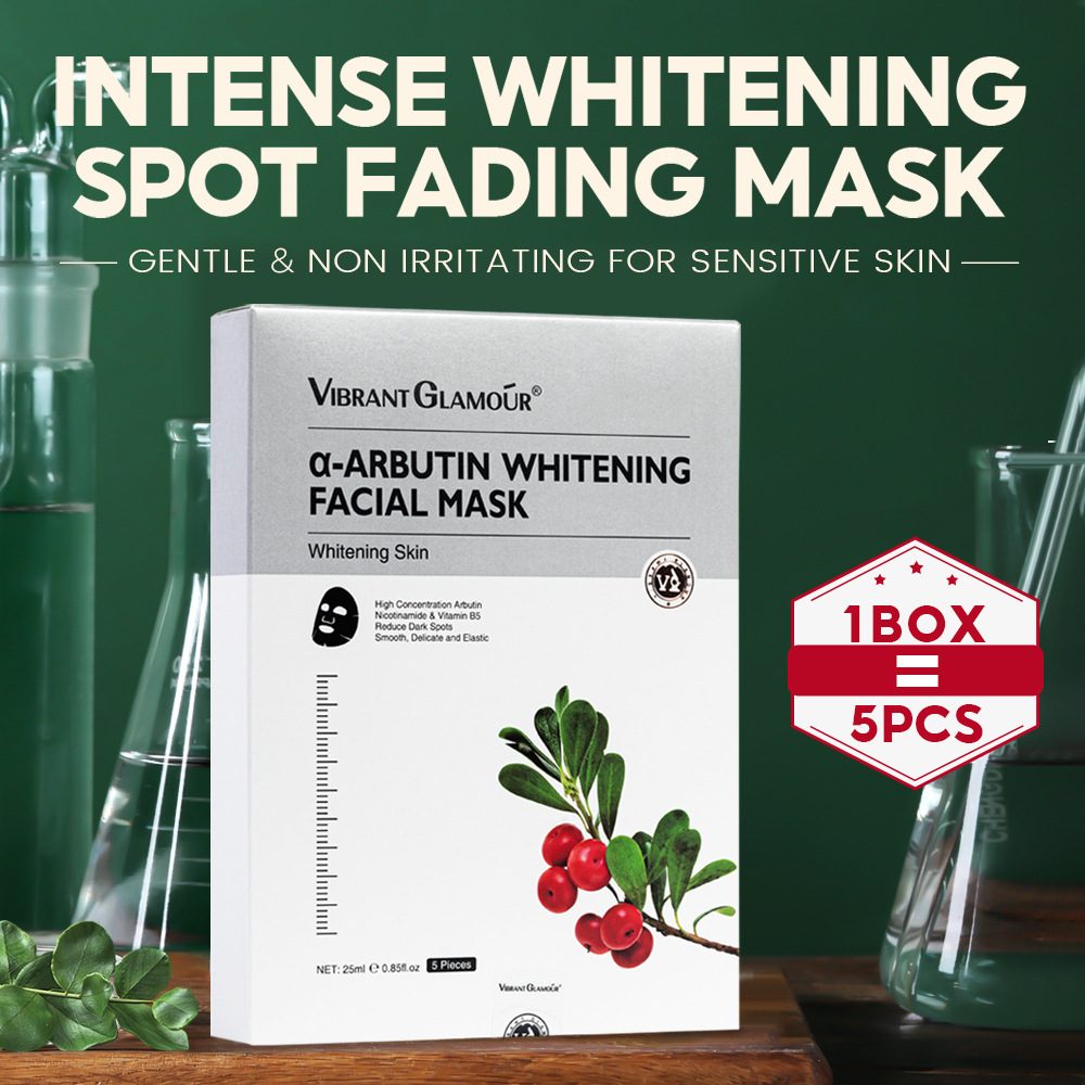 Arbutin Mask 5 Pack Brightening Skin Color
