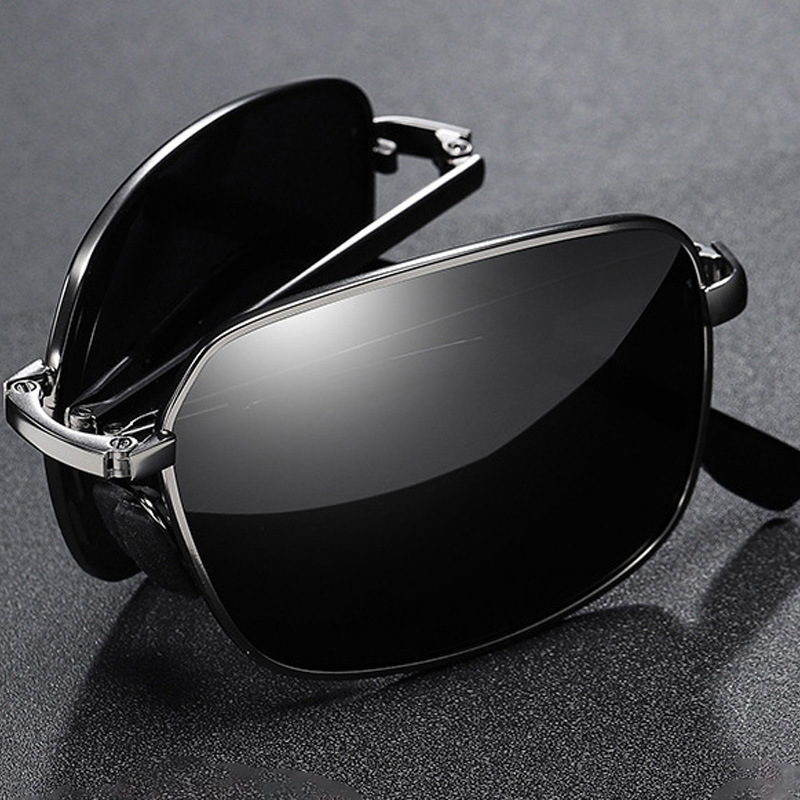 High-Grade Metal Folding Sunglasses for Women - Image 5
