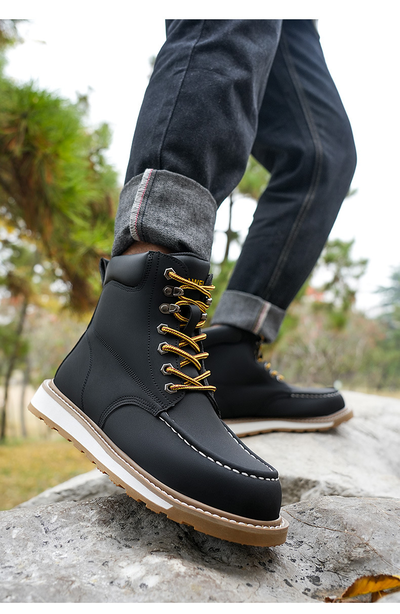 Deodorant And Breathable Men's Safety Shoes - Image 2