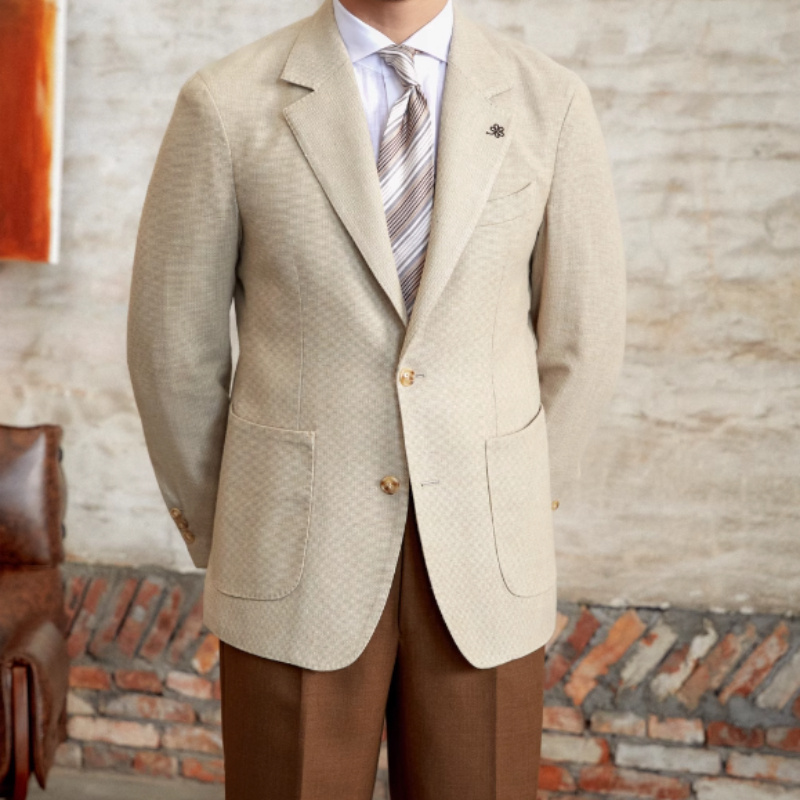 Commuter Cotton And Linen Breathable Suit