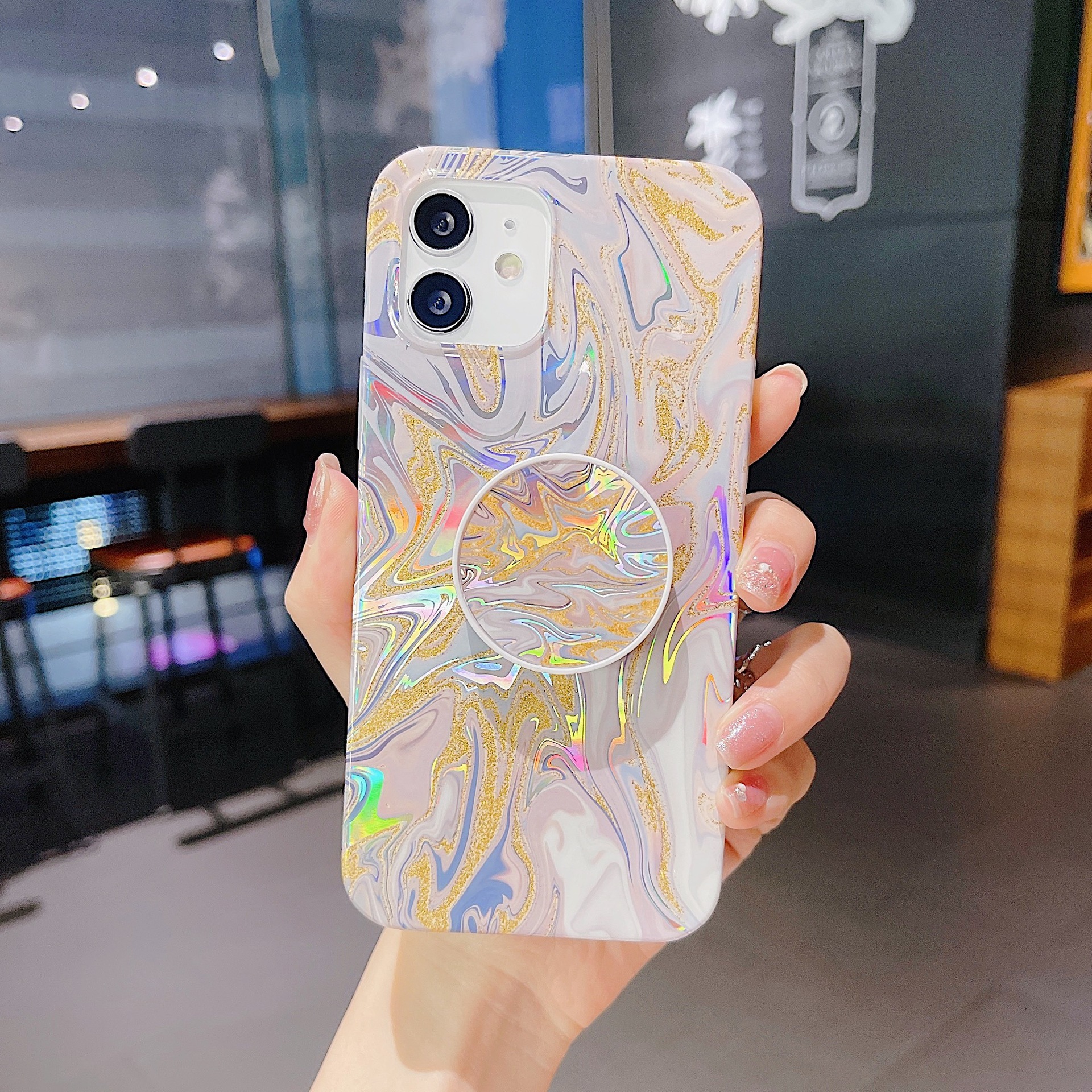 Colorful Laser And Flash Powder Phone Case - Image 4