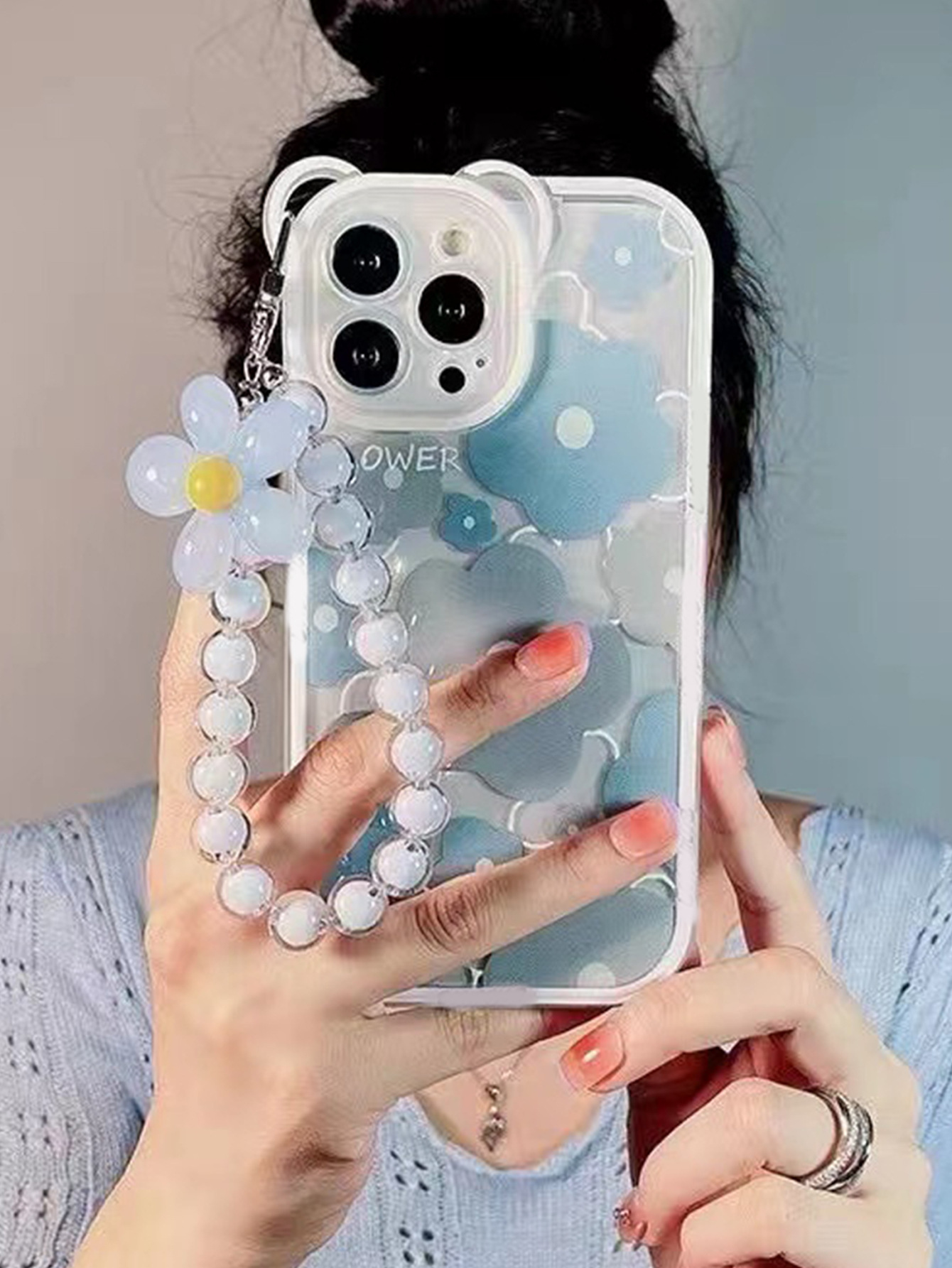 Floral Bracelet Mobile Phone Case - Image 4